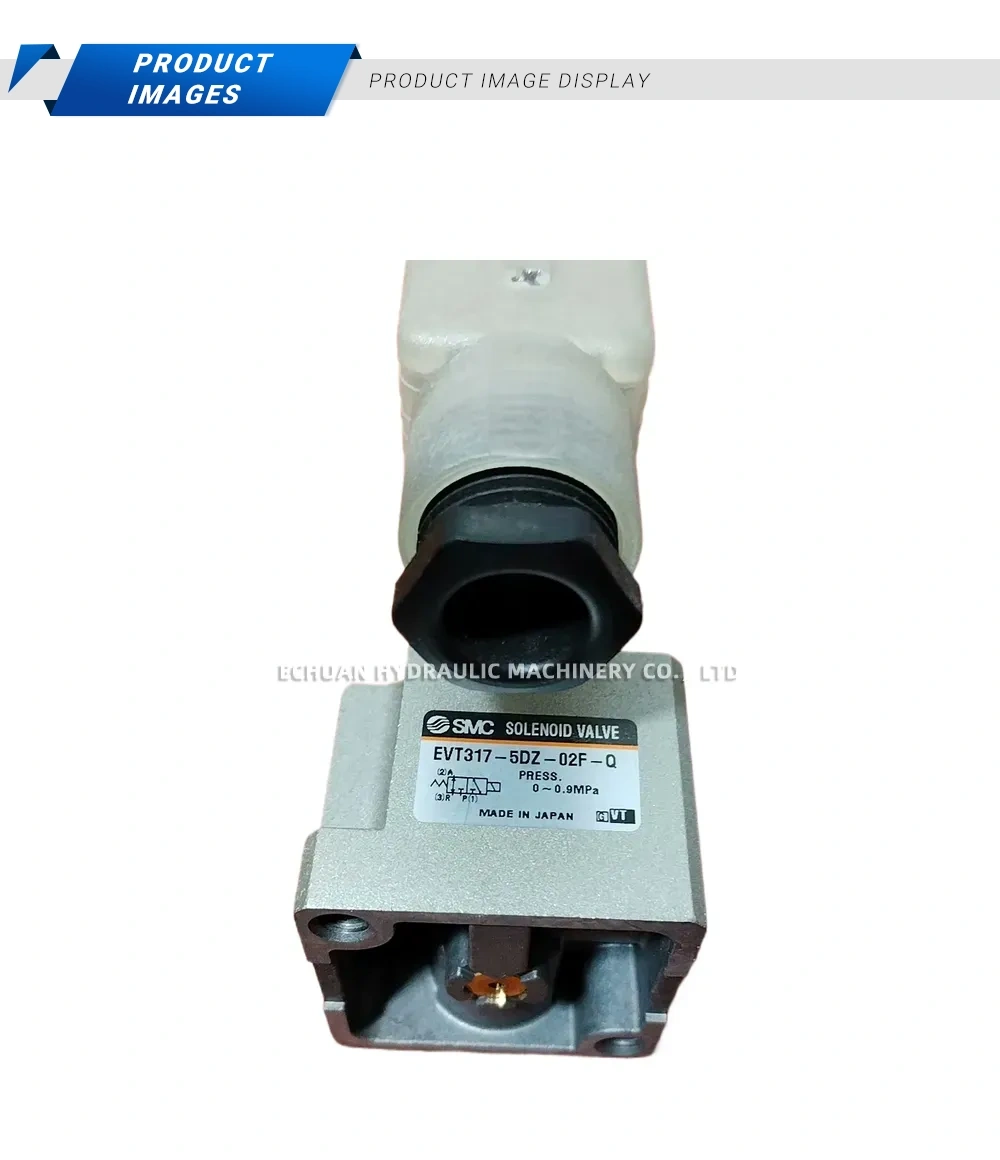 SMC EVT317-5DZ-02F-Q Solenoid Valve Description