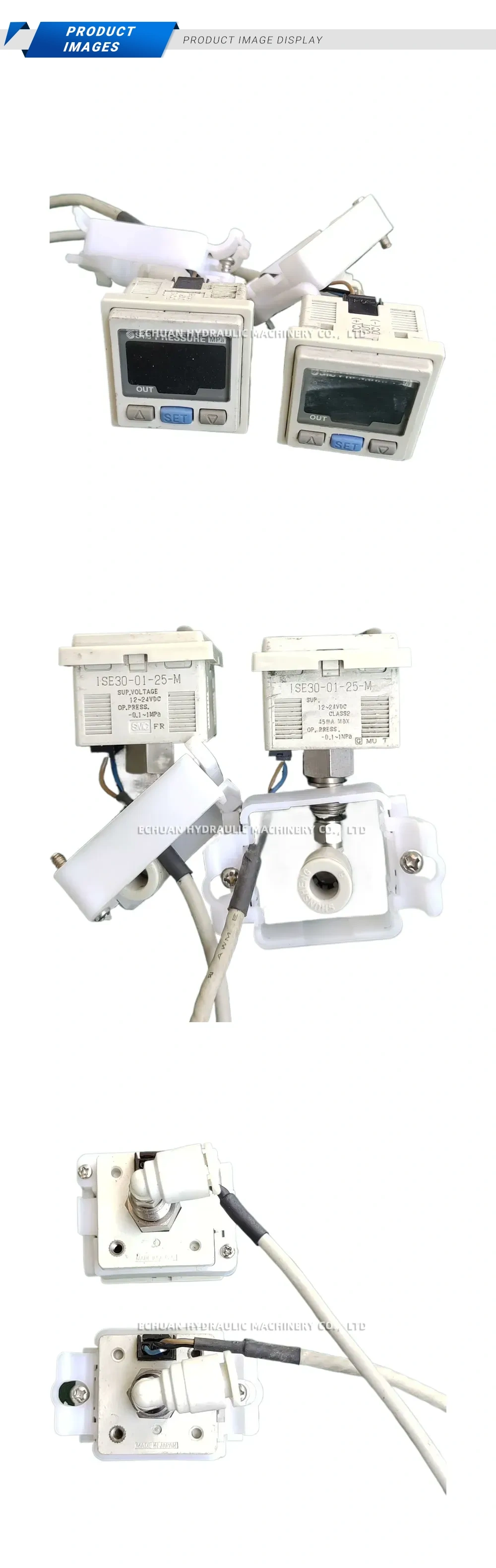 SMC ISE30-01-25-M Digital Pressure Switch Description