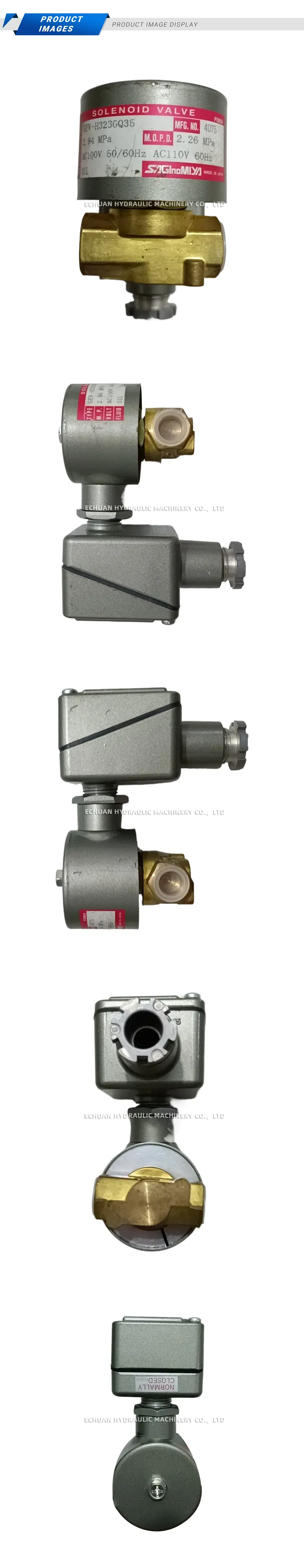 Saginomiya GEV-H323GQ35 Solenoid Valve Description