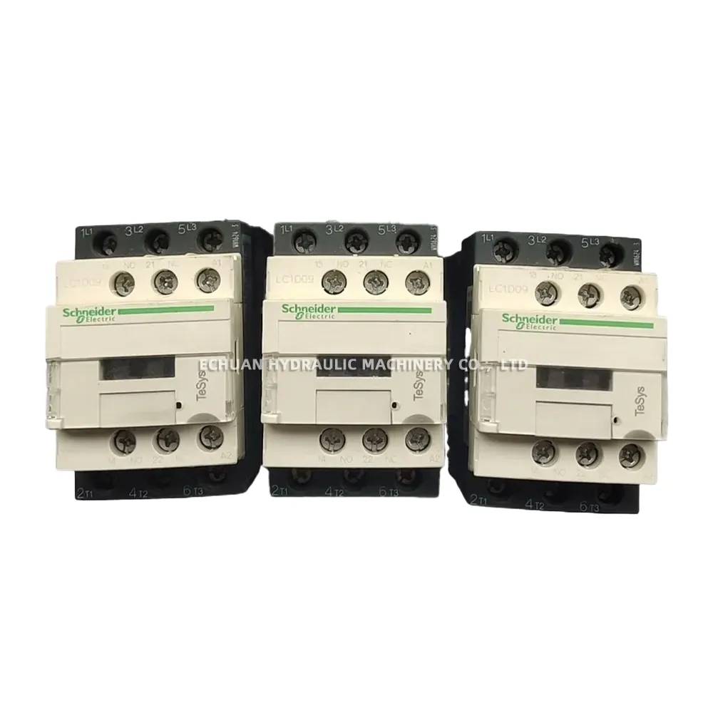 Schneider Electric LC1D09...C / CAD32...C TeSys D Contactor and Auxiliary Contact Block