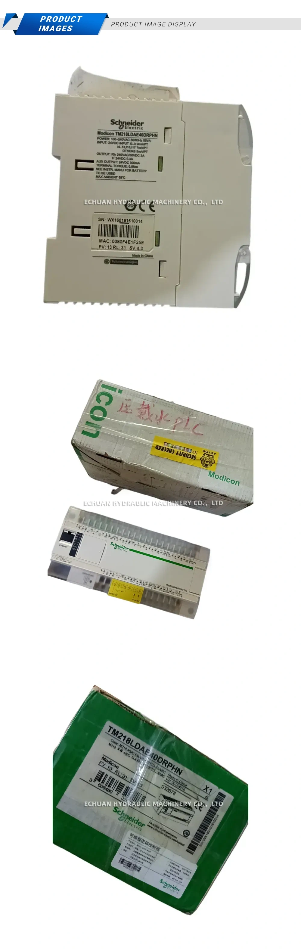 Schneider Electric TM218LDAE40DRPHN Programmable Logic Controller (PLC) Description