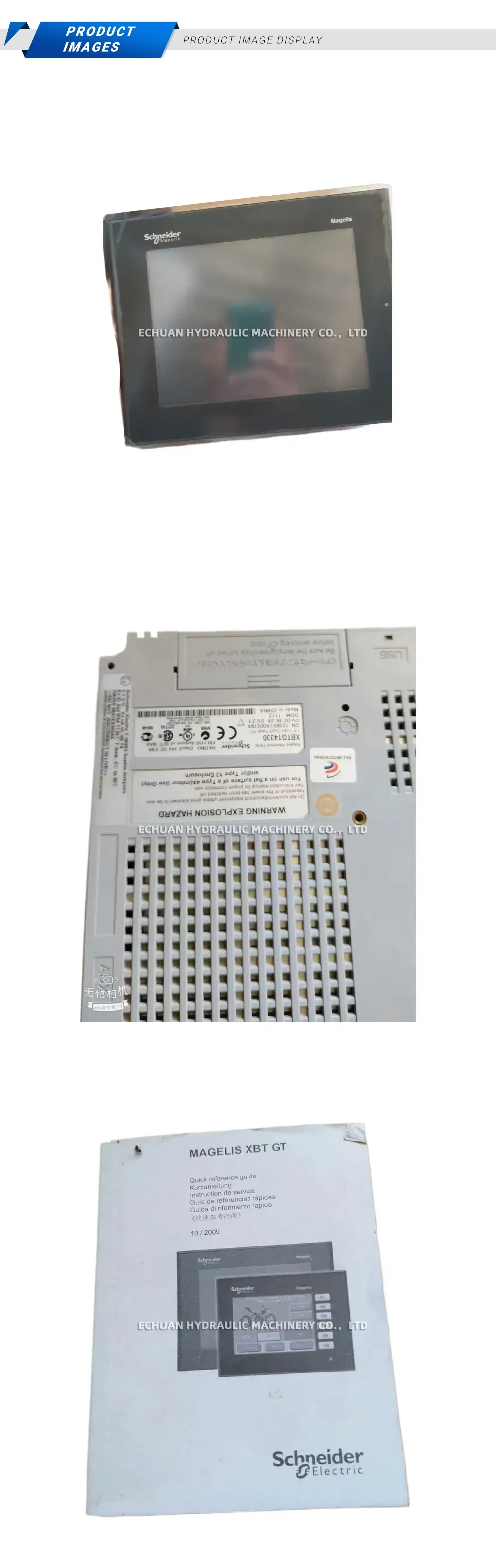 Schneider Electric XBTGT4330 Magelis Advanced Panel HMI Description