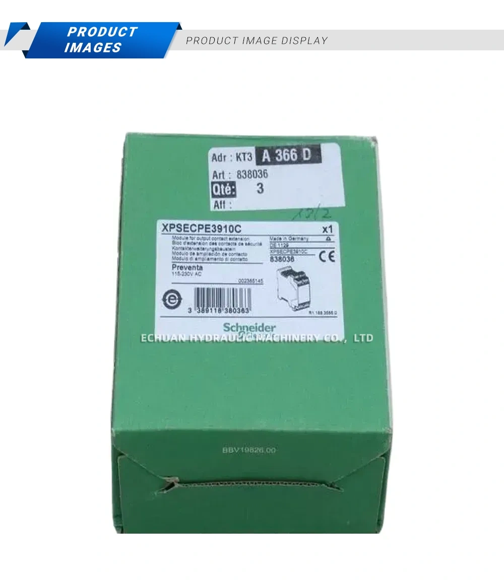 Schneider Electric XPSECPE3910C Safety Relay Module / Output Contact Extension Module Description