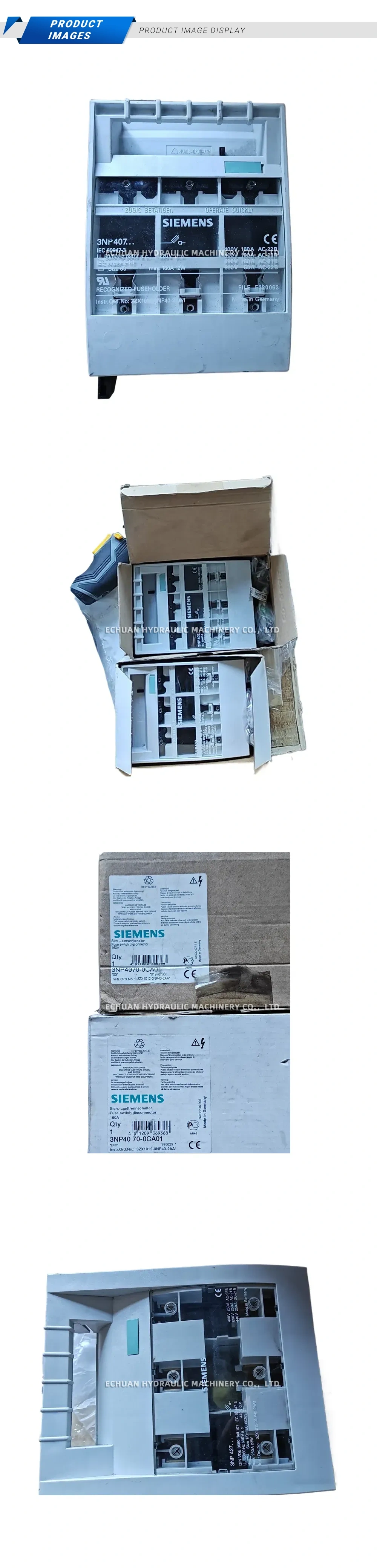 Siemens 3NP4070-0CA01 Fuse switch disconnector Description