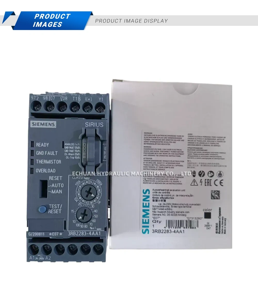 Siemens 3RB2283-4AA1 Electronic Overload Relay Description