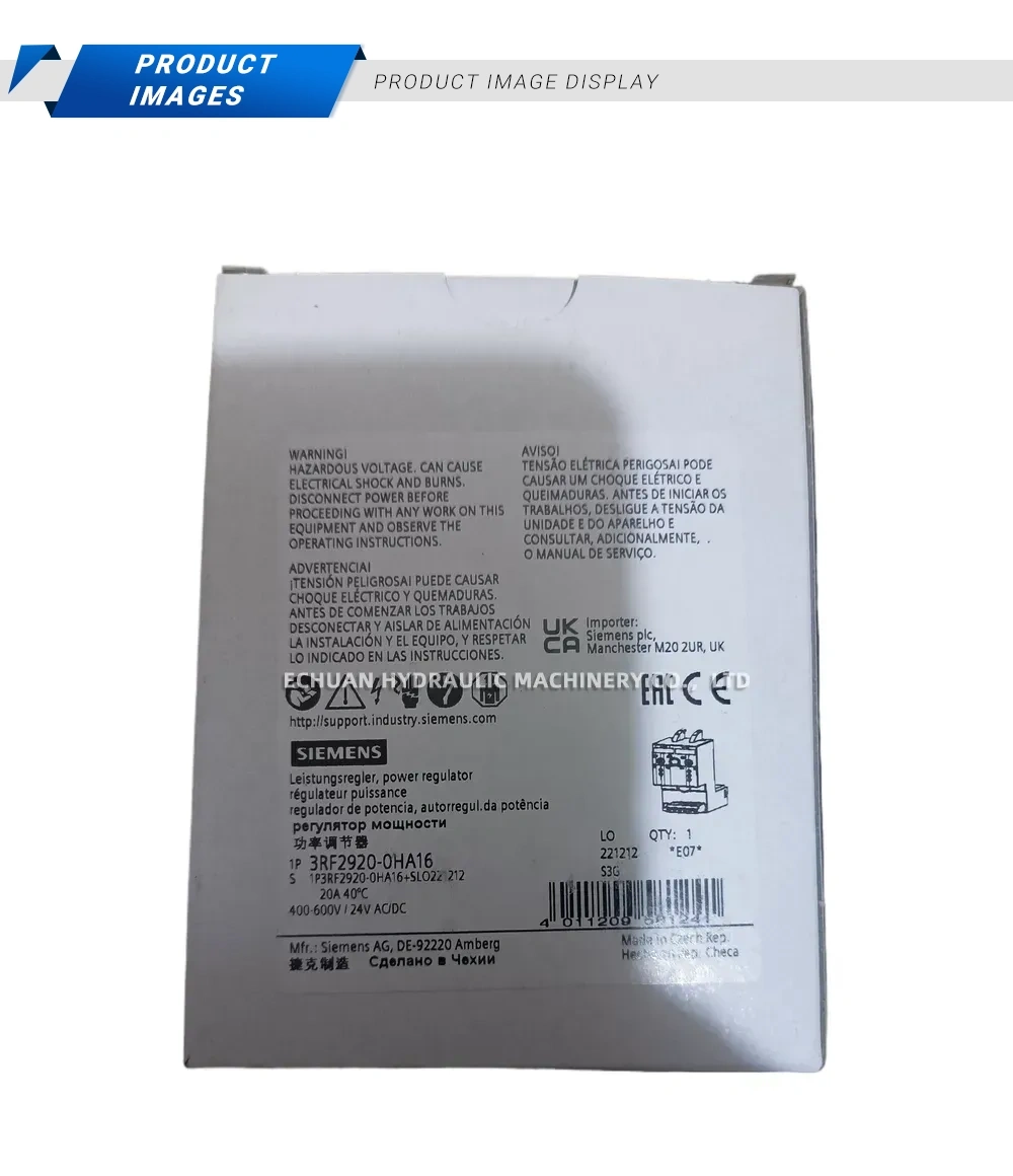 Siemens 3RF2920-0HA16 Power Regulator Description