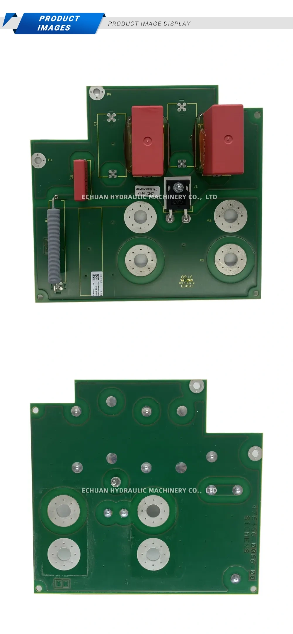 Siemens 476166.0066.00 Printed Circuit Board (PCB) Description