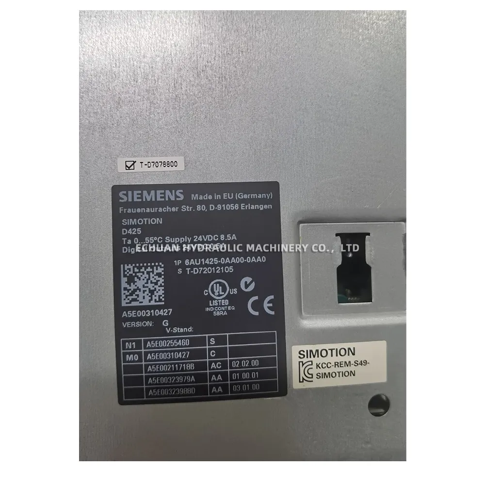 Siemens 6AU1425-0AA00-0AA0 SIMOTION D425 Motion Control Unit