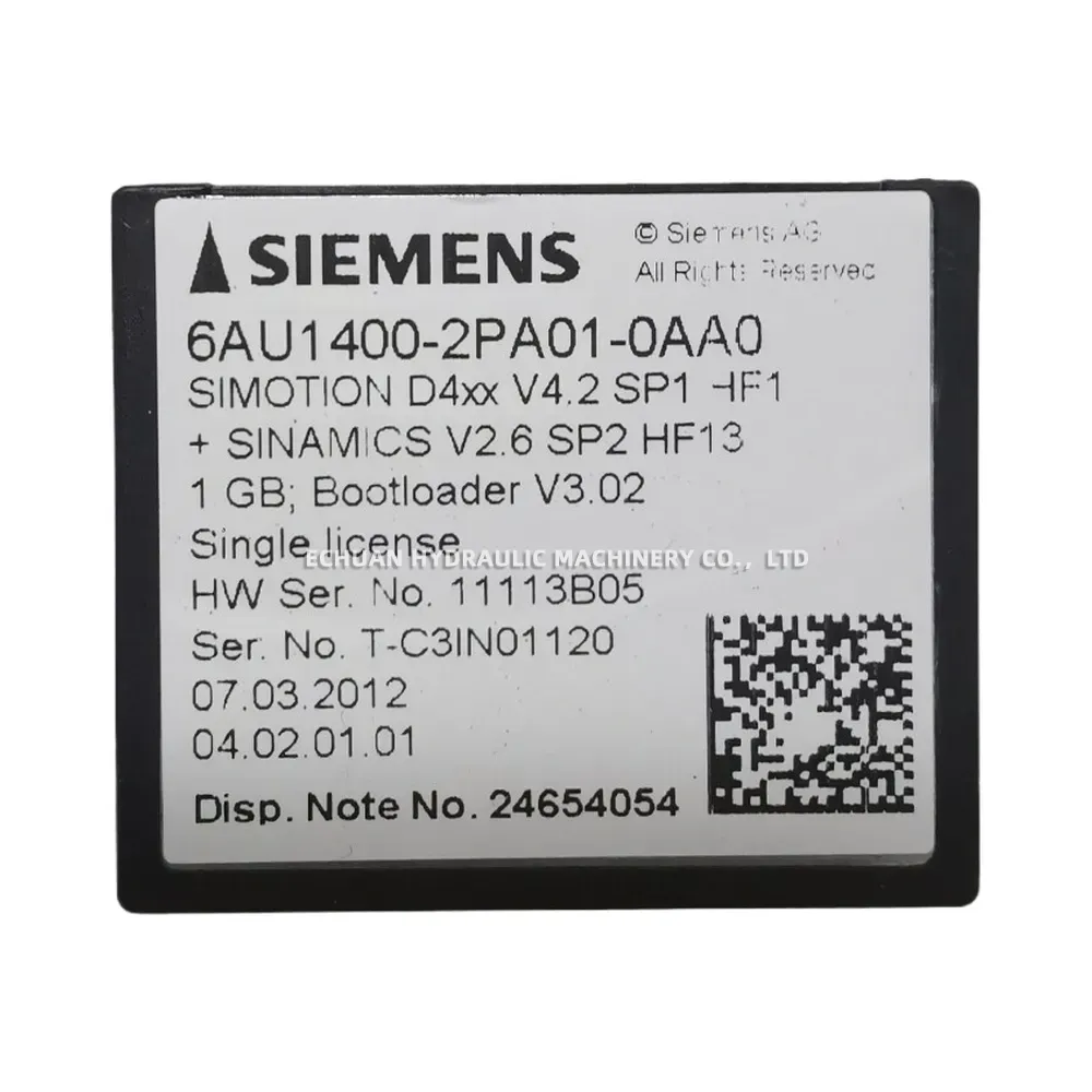 Siemens 6AU1425-0AA00-0AA0 SIMOTION D425 Motion Control Unit