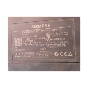 Siemens 6GK7 343-1EX30-0XE0 / 6ES7 315-2AH14-0AB0 / 6ES7 331-1KF01-0AB0 SIMATIC S7-300 PLC System Components (Industrial Ethernet CP, CPU, Analog Input Module)
