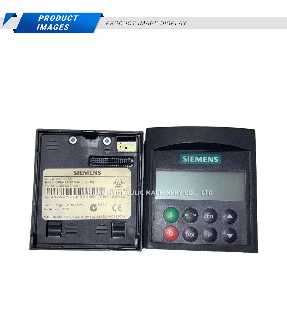 Siemens 6SE6400-0BP00-0AA0 Basic Operator Panel (BOP) Description