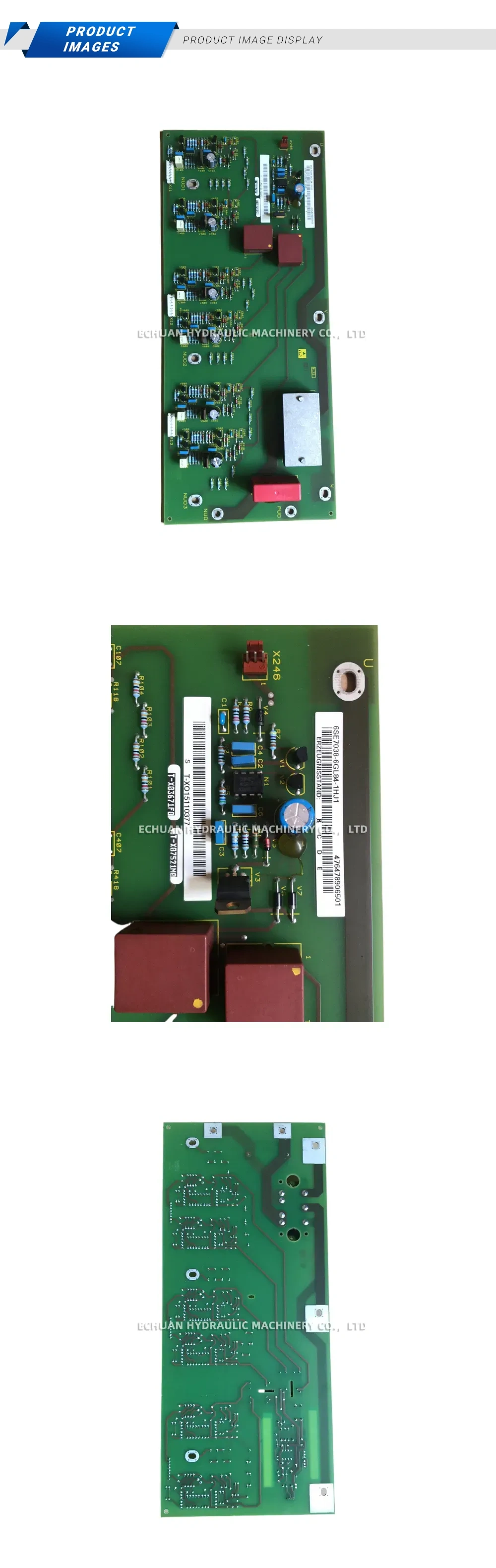 Siemens 6SE7038-6GK84-1HJ1 PCB Trigger Board Description