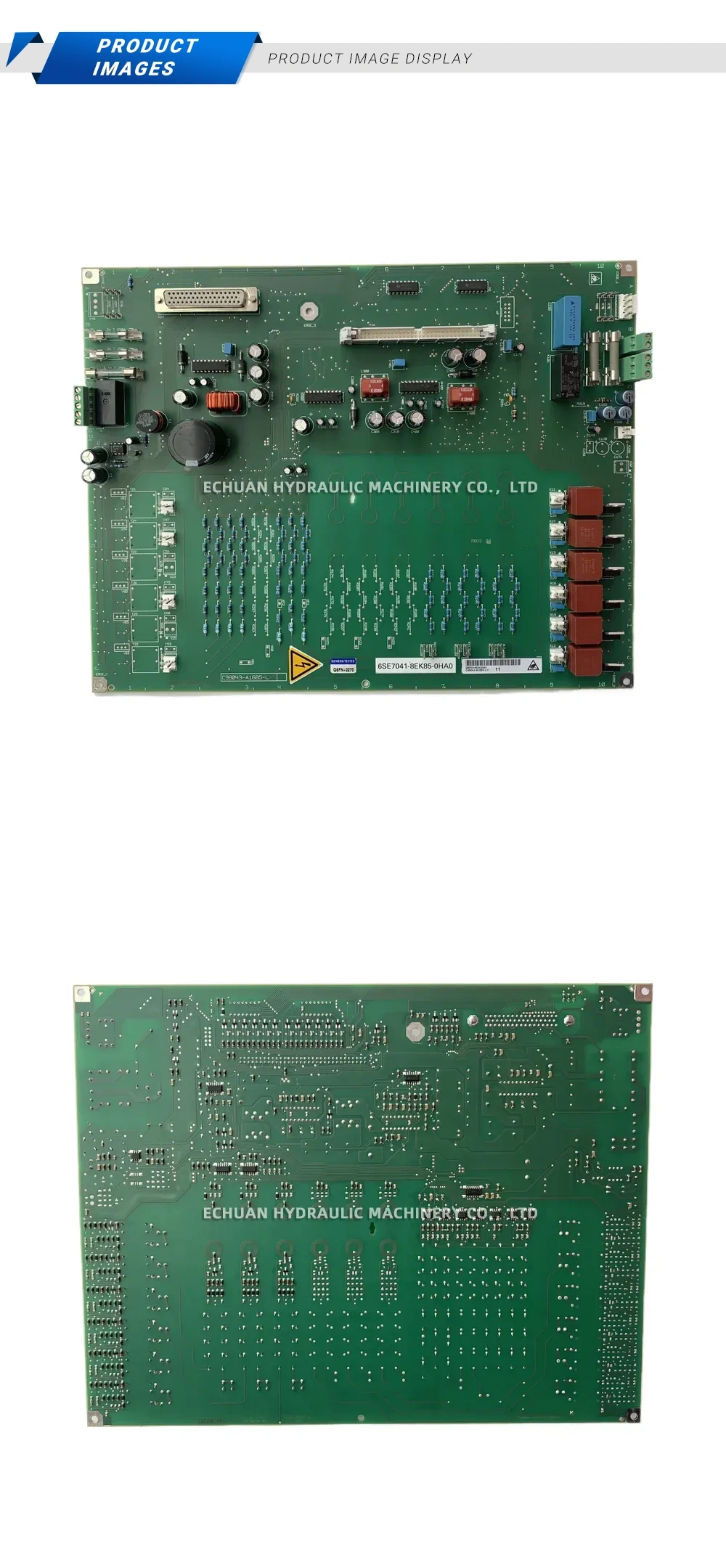Siemens 6SE7041-8EK85-0HA0 Circuit Board Description