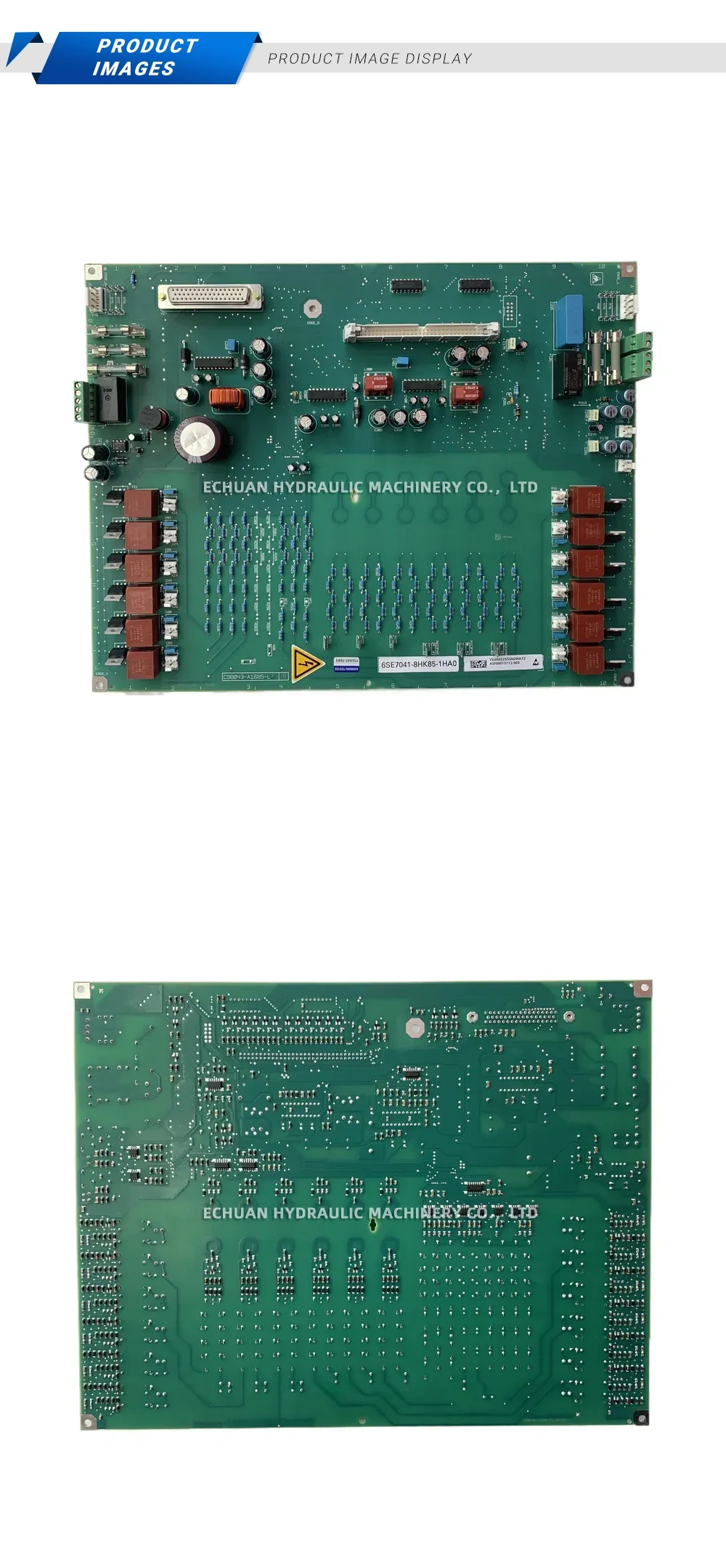Siemens 6SE7041-8HK85-1HA0 Industrial Control Circuit Board Description