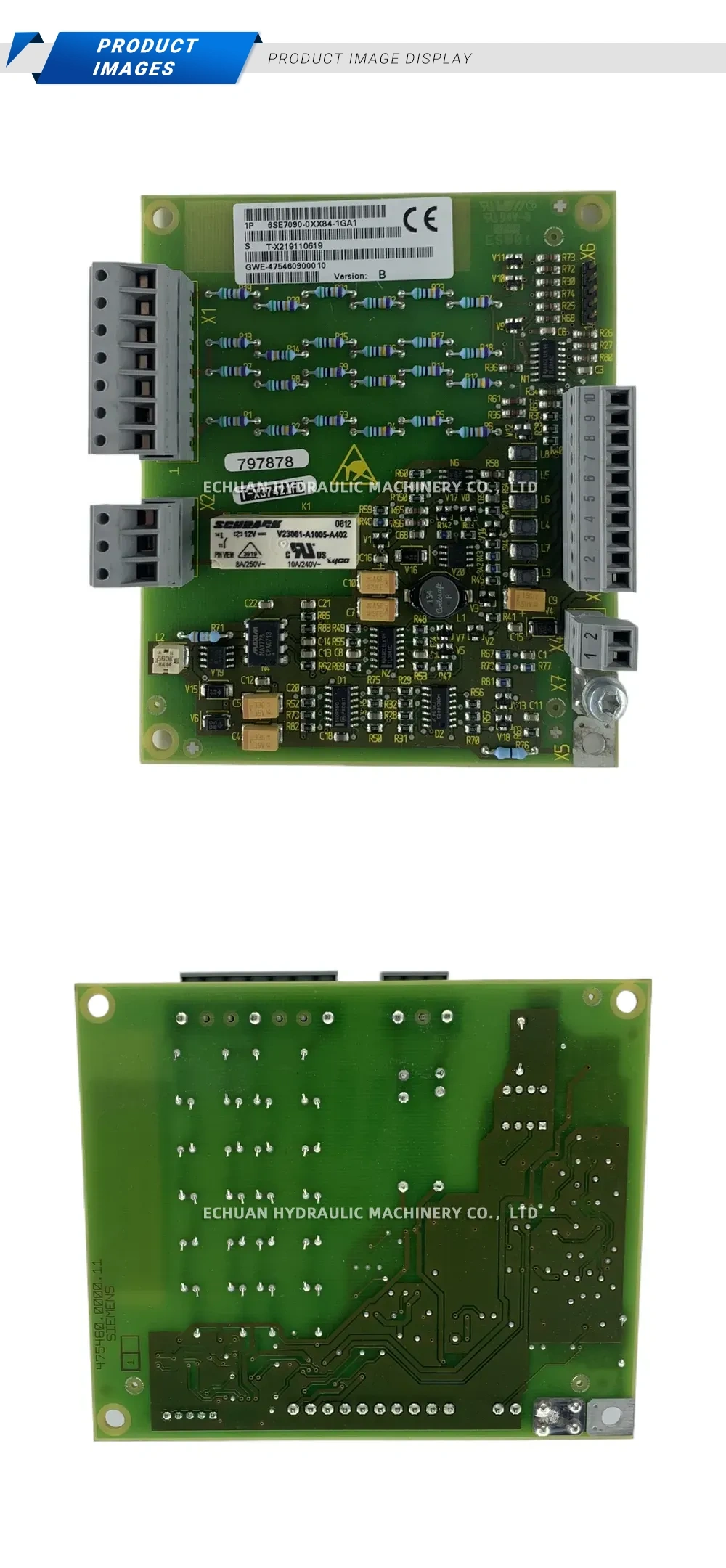 Siemens 6SE7090-0XX84-1GA1 Circuit Board for Frequency Inverter Description