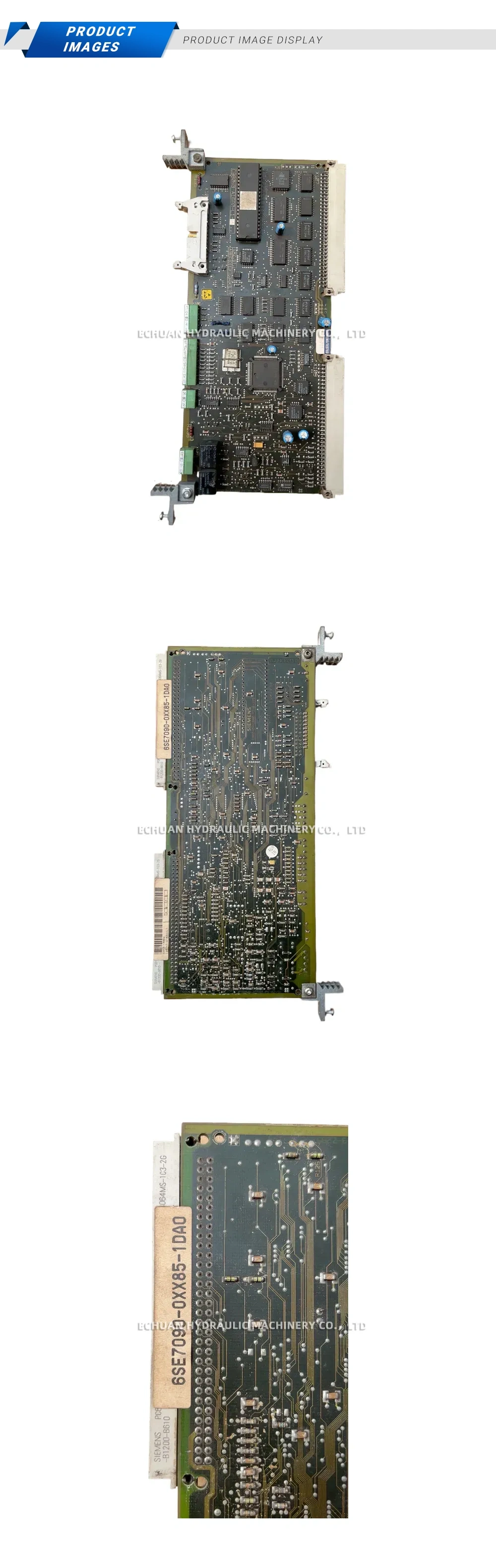 Siemens 6SE7090-0XX85-1DA0 Industrial Control Circuit Board Description