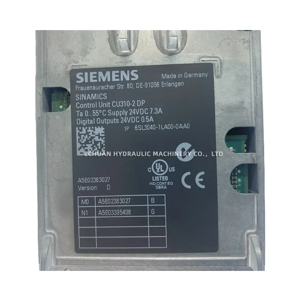 Siemens 6SL3040-1MA00-0AA0 / 6SL3040-1LA00-0AA0 Control Unit