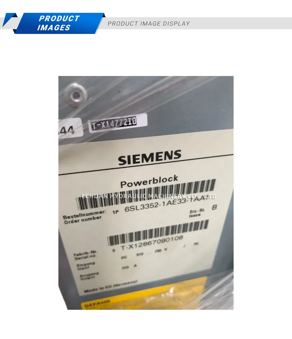 Siemens 6SL3352-1AE33-1AA1 Powerblock Description