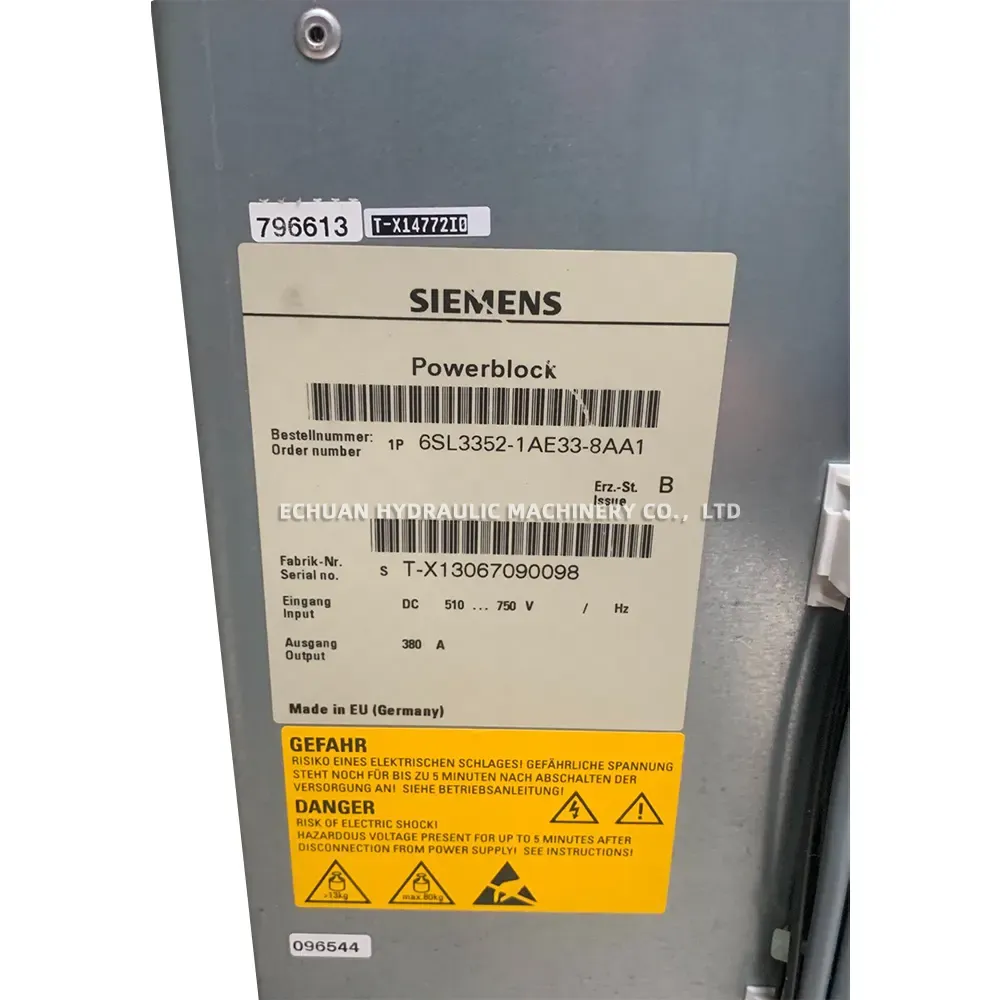 Siemens 6SL3352-1AE33-8AA1 Powerblock