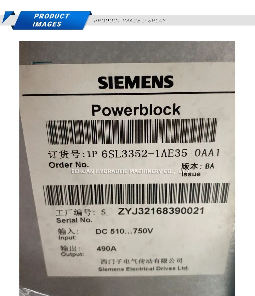 Siemens 6SL3352-1AE35-0AA1 Powerblock Description