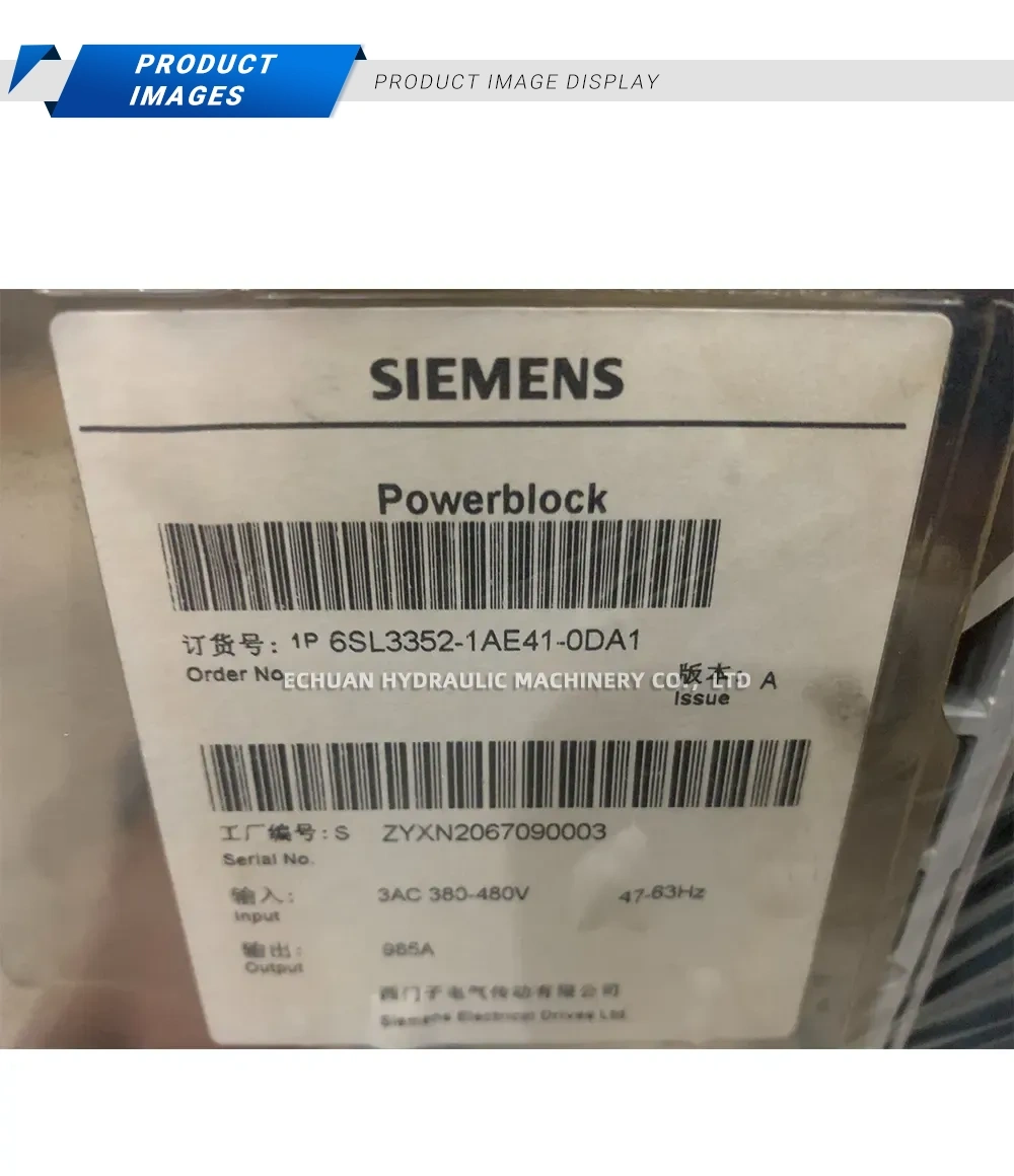 Siemens 6SL3352-1AE41-0DA1 Powerblock Description