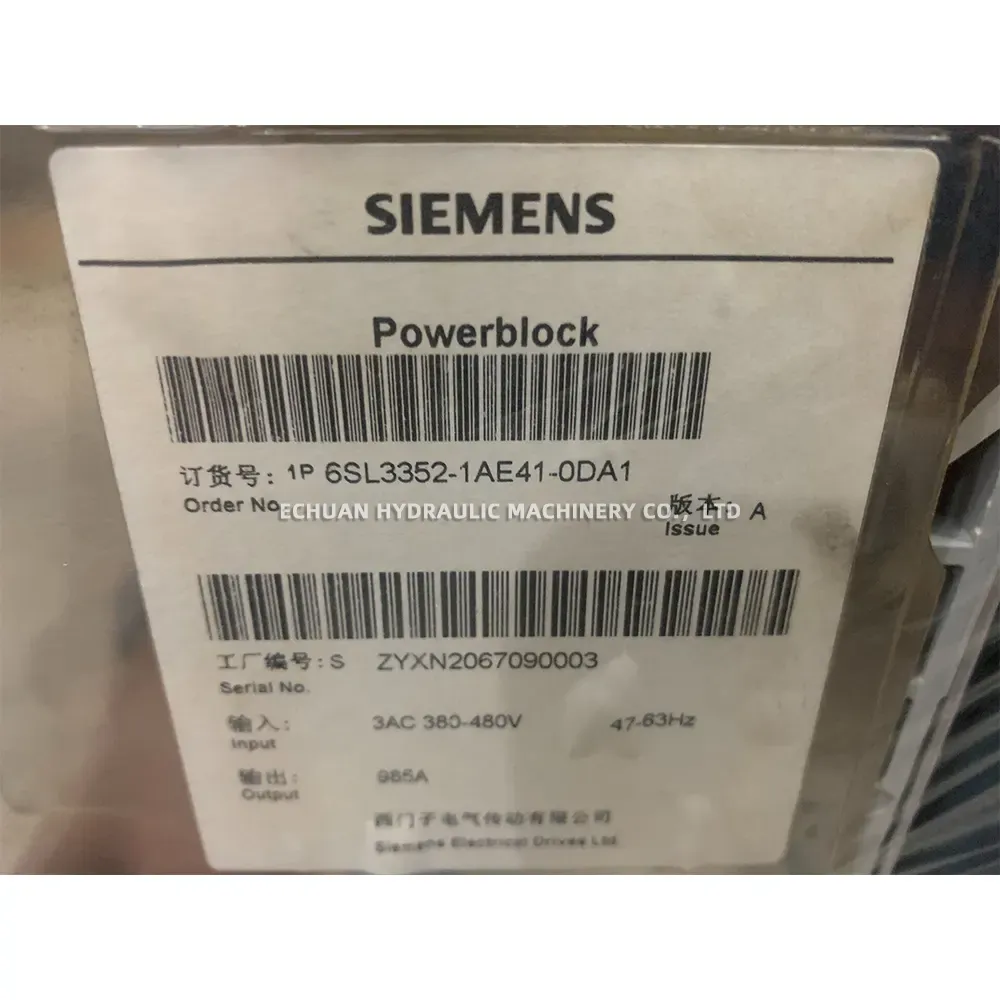 Siemens 6SL3352-1AE41-0DA1 Powerblock