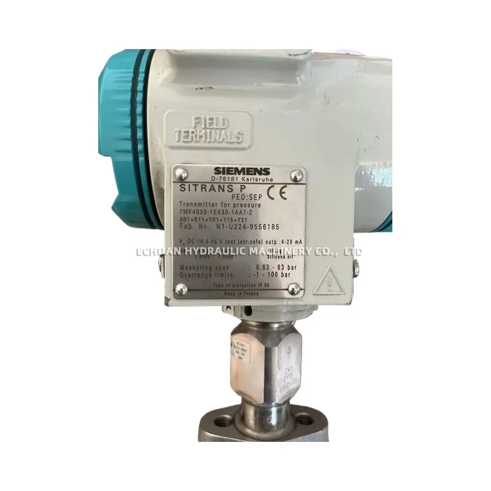 Siemens 7MF4033-1EA30-1AA7-Z Pressure Transmitter