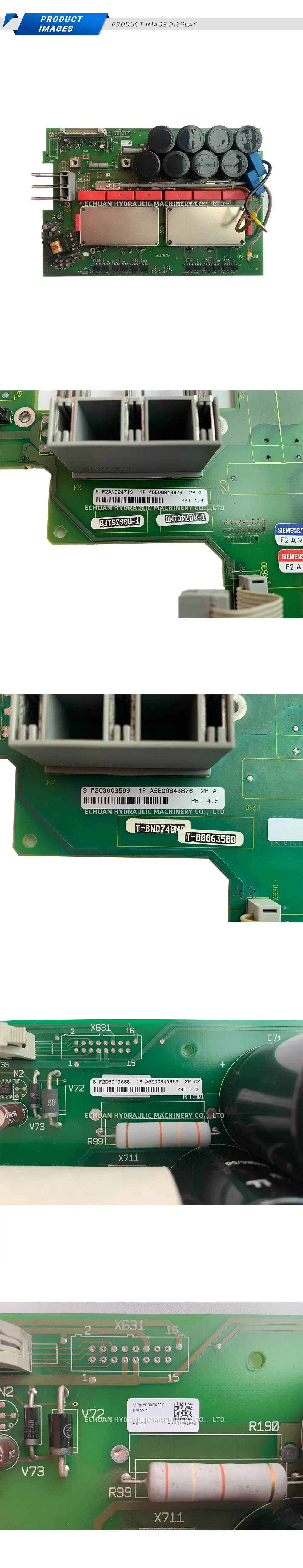 Siemens A5E00843874 Power Board Description