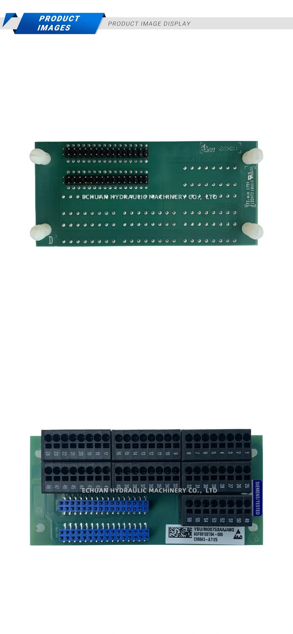 Siemens C98043-A7125 Industrial Terminal Board / PCB Module Description