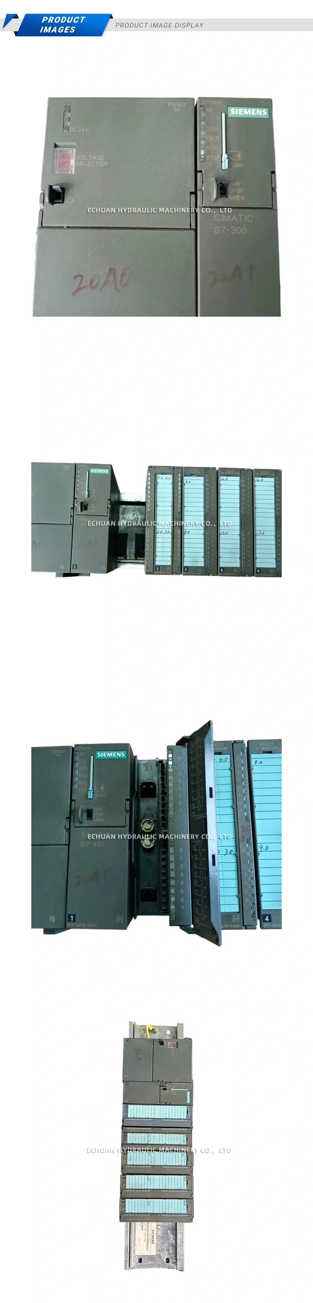 Siemens CPU314 (314-1AF10-0AB0) PLC CPU Module and I/O System Description