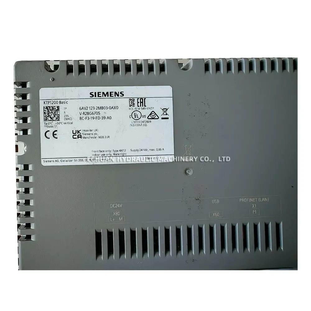 Siemens KTP1200 Basic (6AV2 123-2MB03-0AX0) SIMATIC HMI Touch Panel