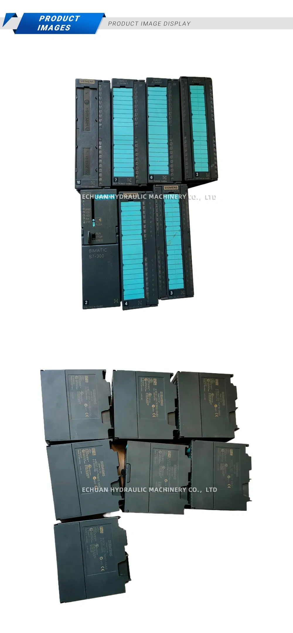 Siemens SIMATIC S7-300 (CPU314, SM321) PLC Module Description