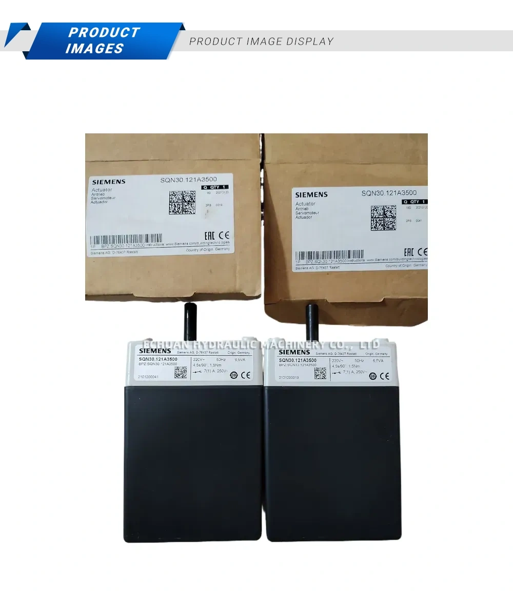 Siemens SQN30.121A3500 Actuator Description