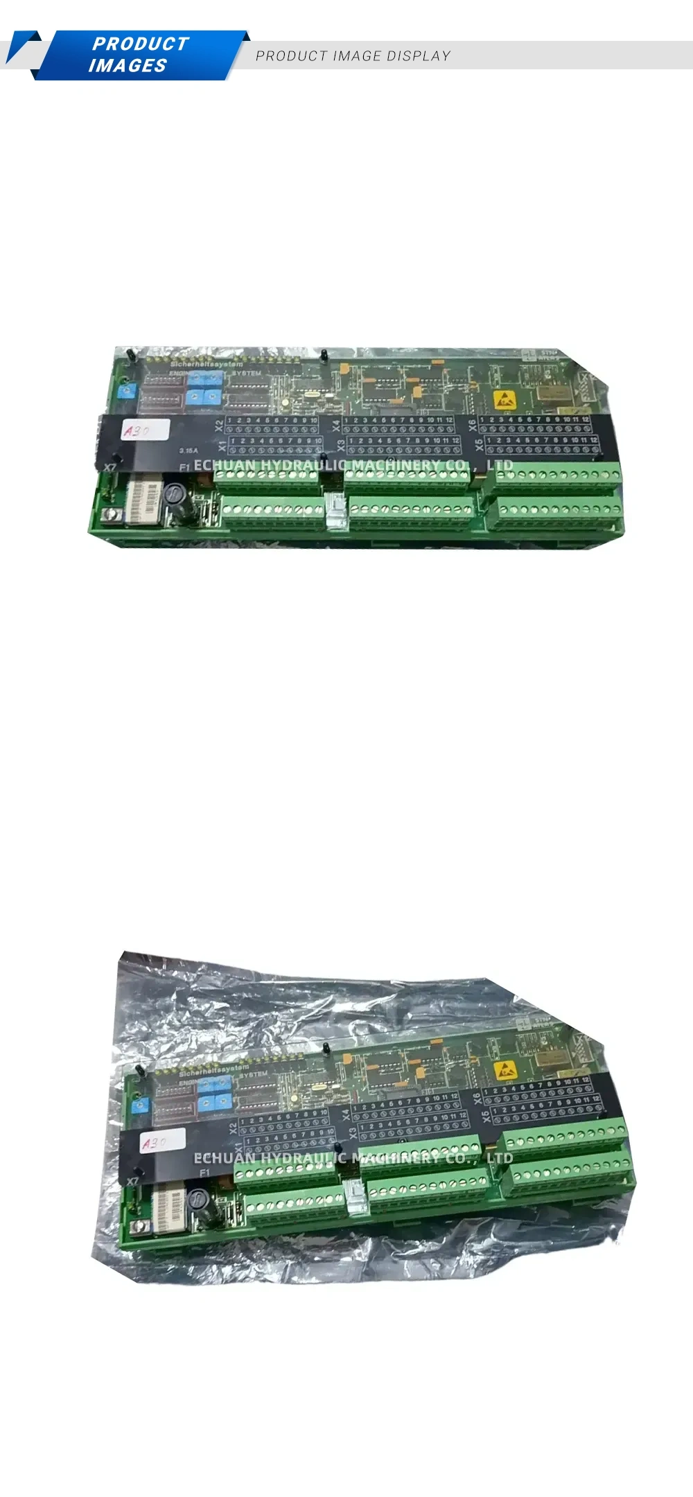 Siemens Safety System Circuit Board Description