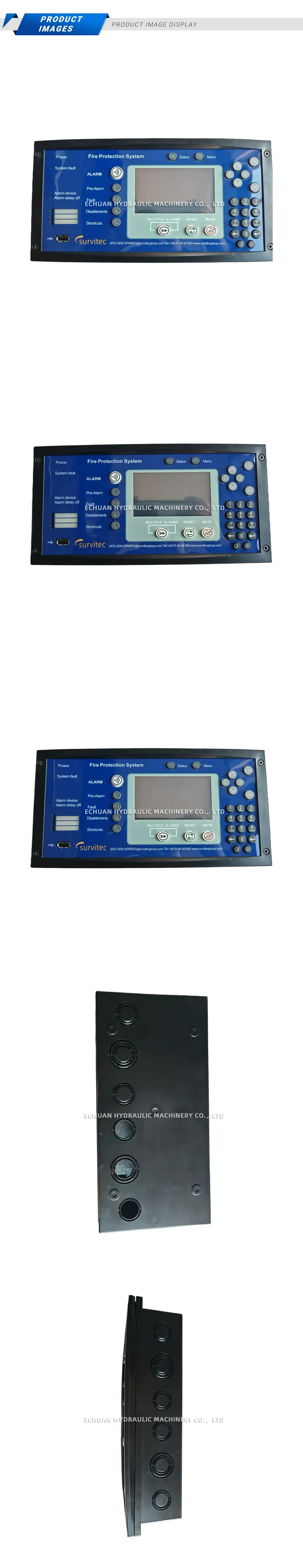 Survitec Fire Protection System Control Panel Description