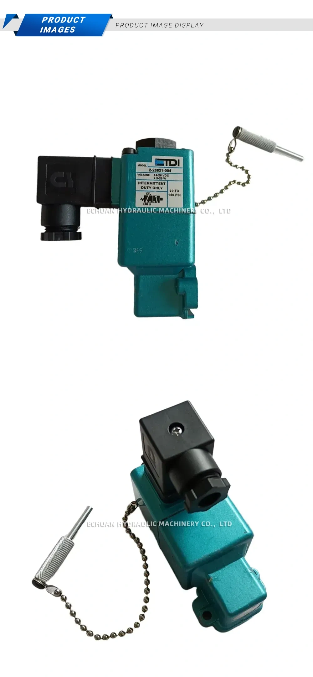 TDI 2-28821-004 Solenoid Valve Description