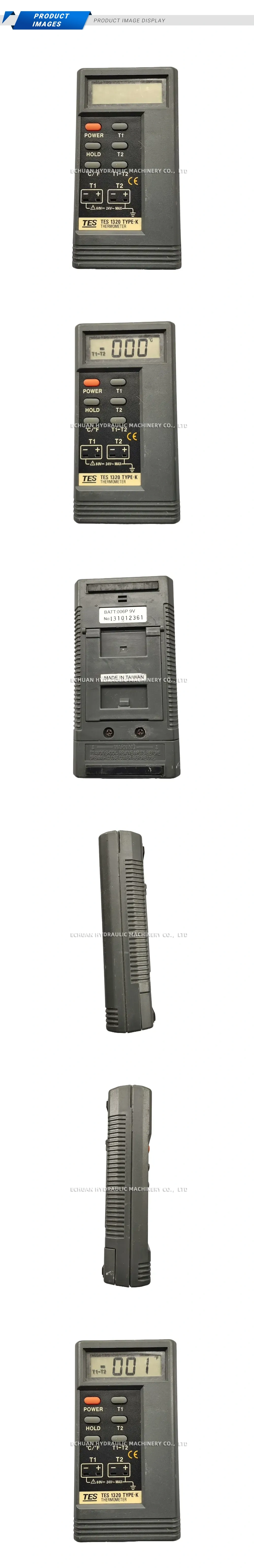 TES TES 1320 TYPE-K Thermometer Description