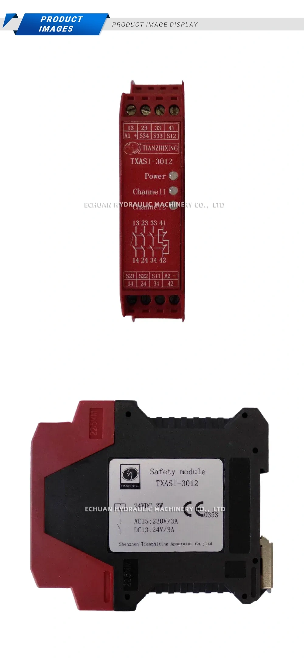 TIANZHIXING TXAS1-3012 Safety Module Description