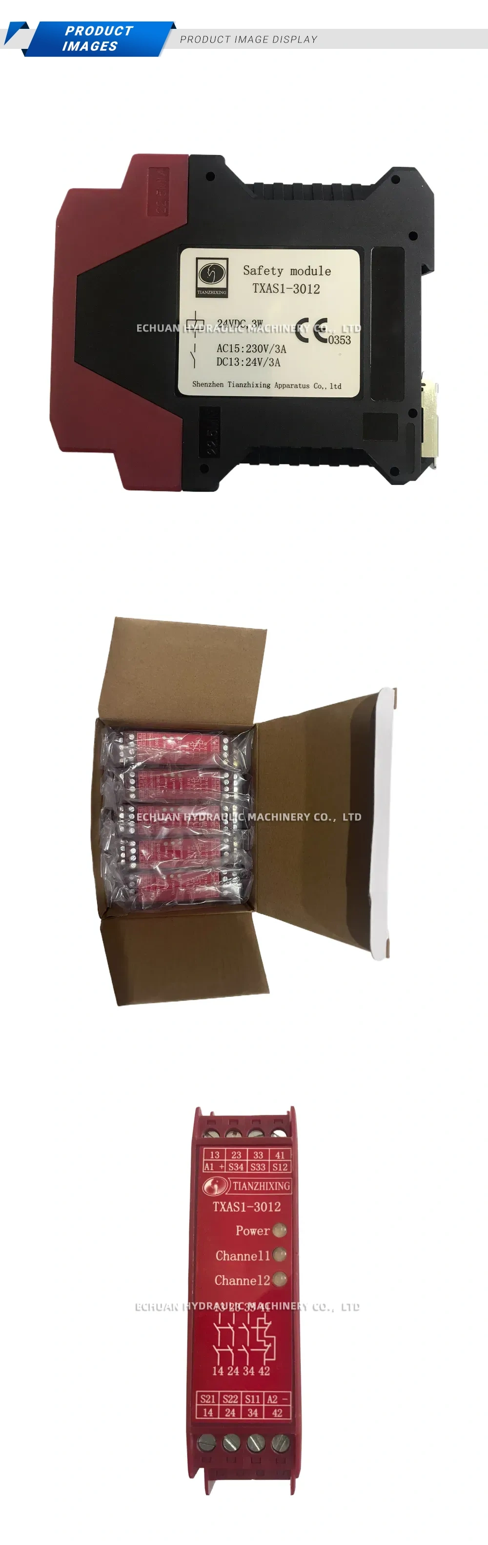 TIANZHIXING TXAS1-3012 Safety module Description