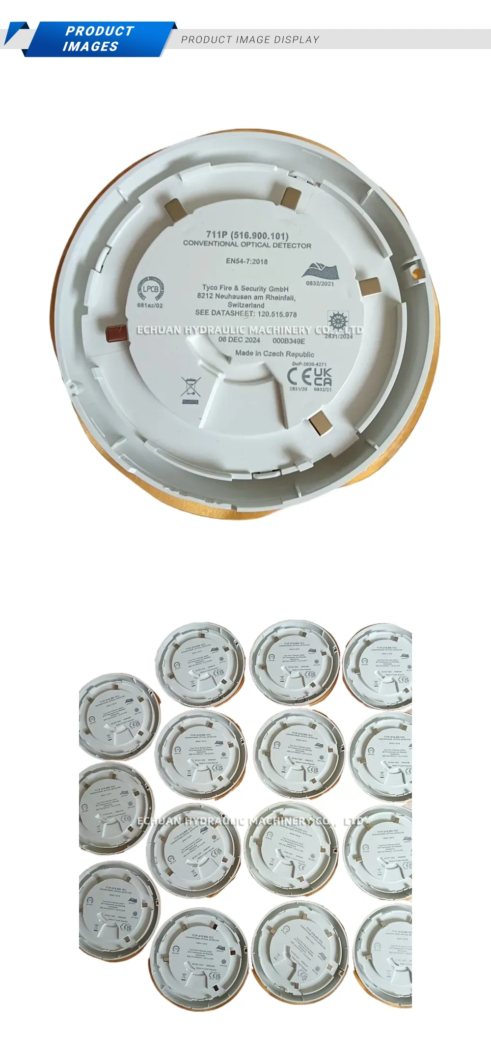 Tyco 711P (516.900.101) Conventional Optical Detector Description
