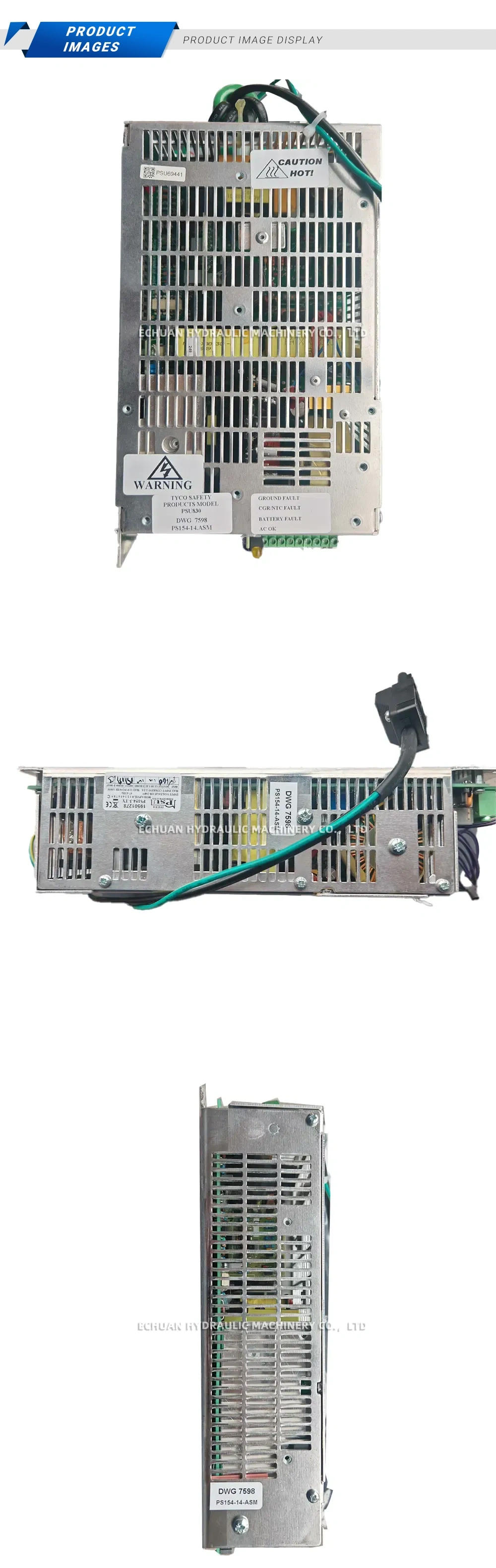 Tyco PSU830 Safety Power Supply Module Description