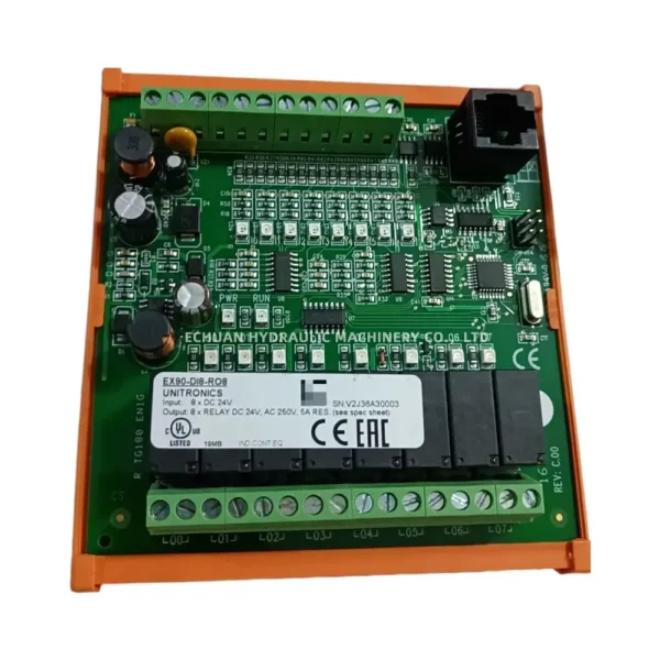 UNITRONICS EX90-DI8-RO8 Expansion I/O Module - Echuan Hydraulic