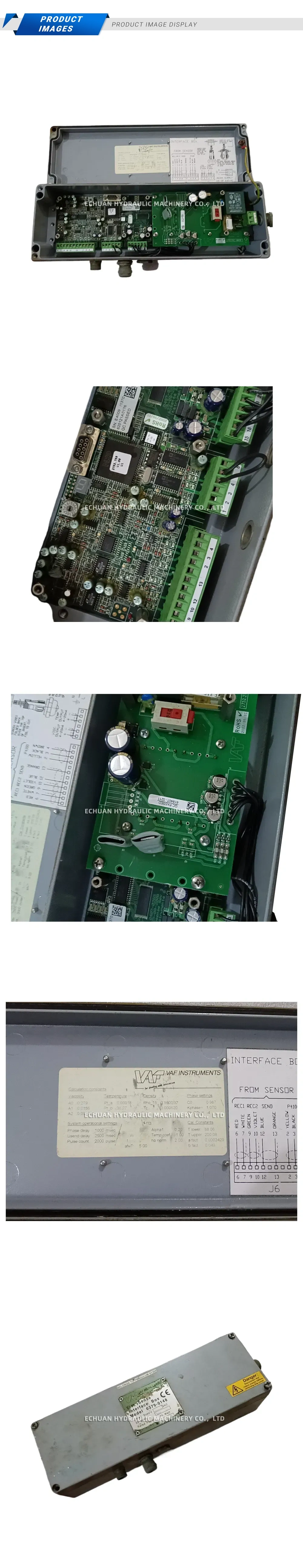 VAF Instruments 0379-0148 ViscoSense Interface Box Description