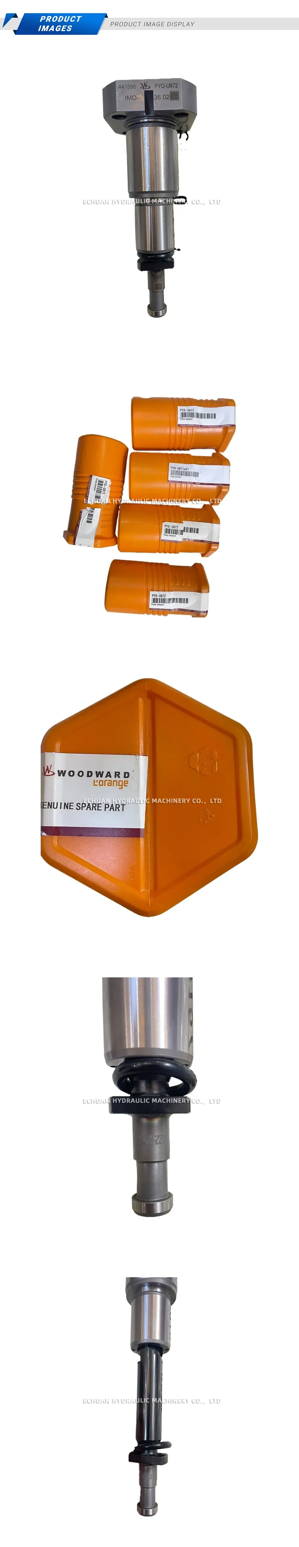 Woodward PYO-U872 Pump Element Description