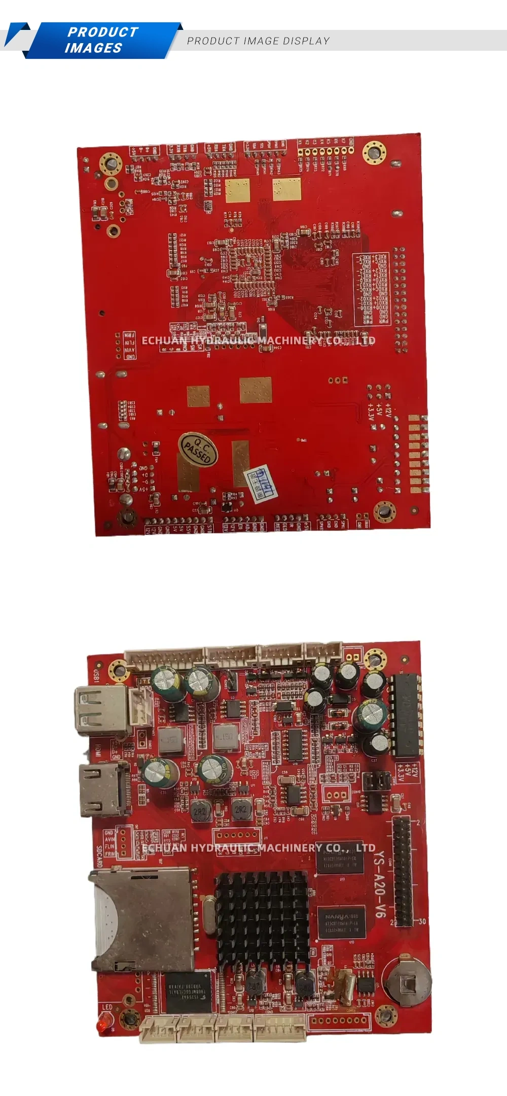 YS-A20-V6 Android Advertising Player Motherboard Description