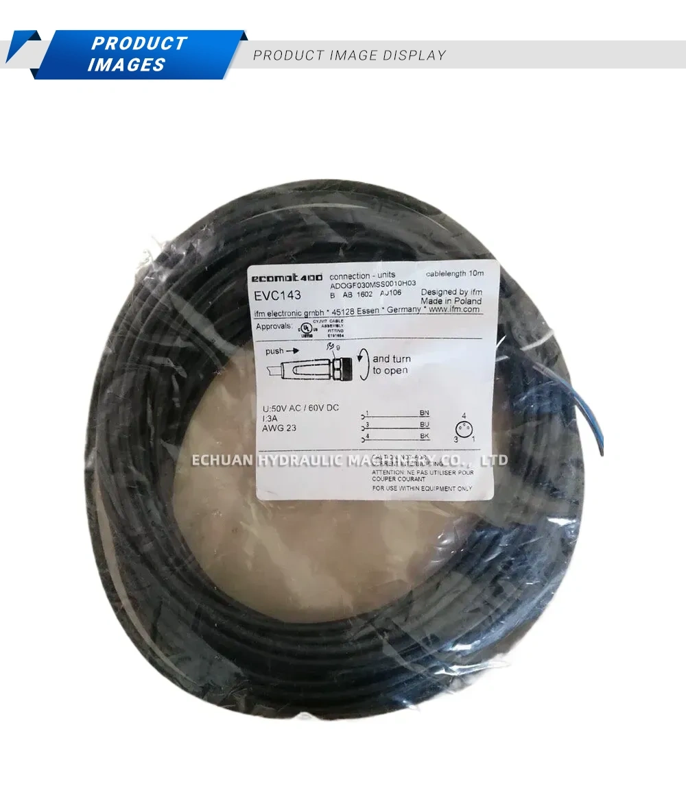 ifm EVC143 Connection Cable / Cable Assembly Description