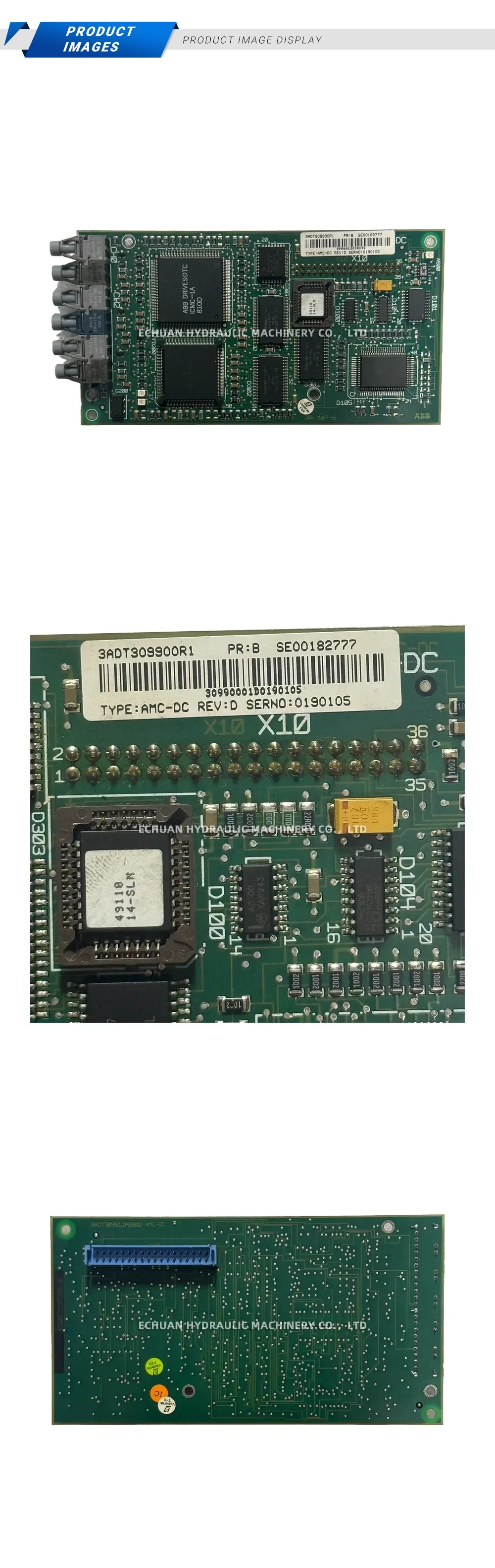 ABB 3ADT309900R1 Control Board Description