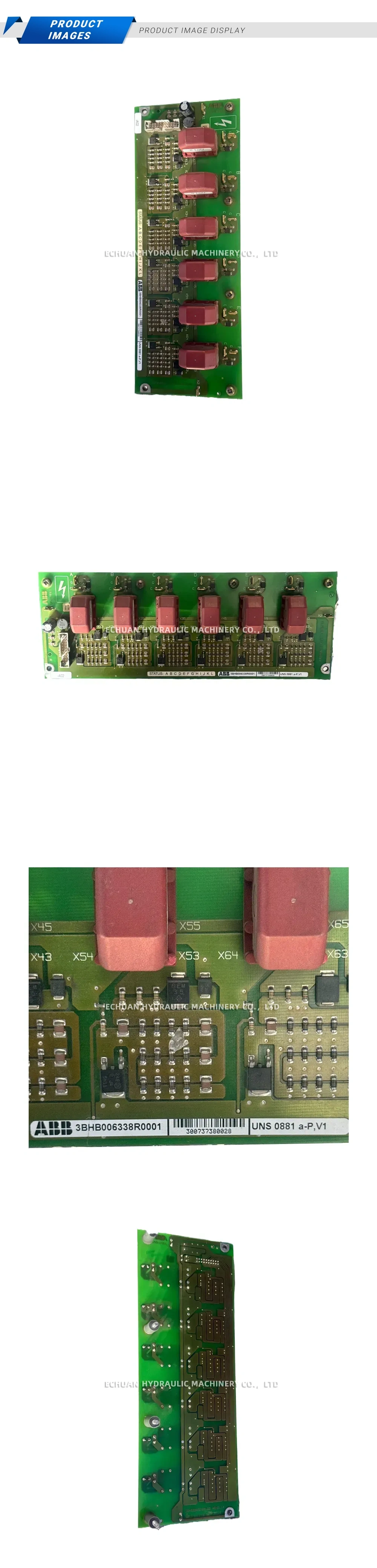 ABB 3BHB006338R0001 Relay Board Description