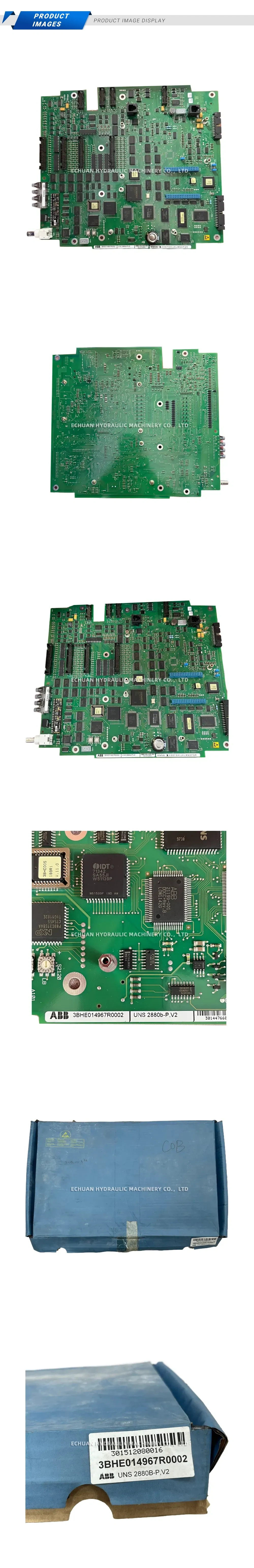 ABB 3BHE014967R0002 Industrial Control Board Description