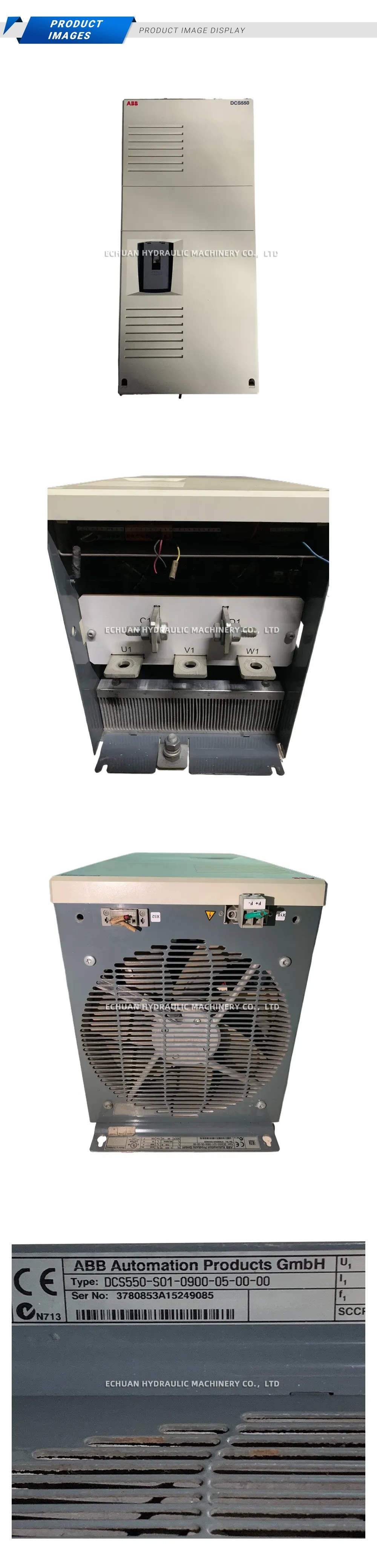 ABB DCS550-S01-0900-05-00-00 DC Converter Drive Description